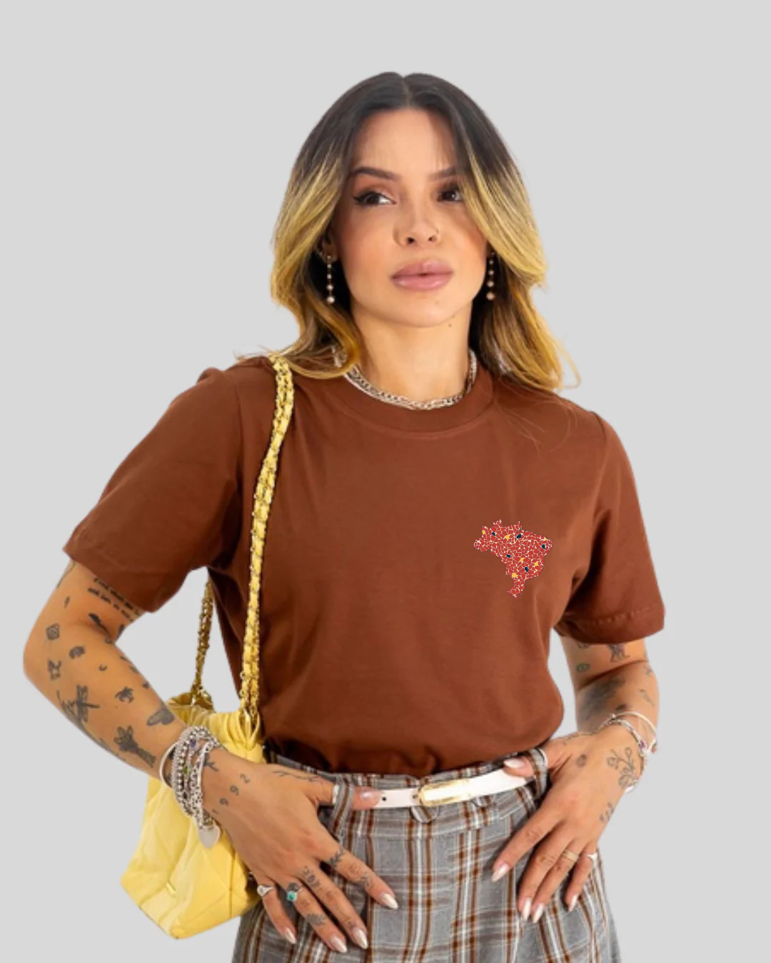 Camiseta Feminina - Caquinhos