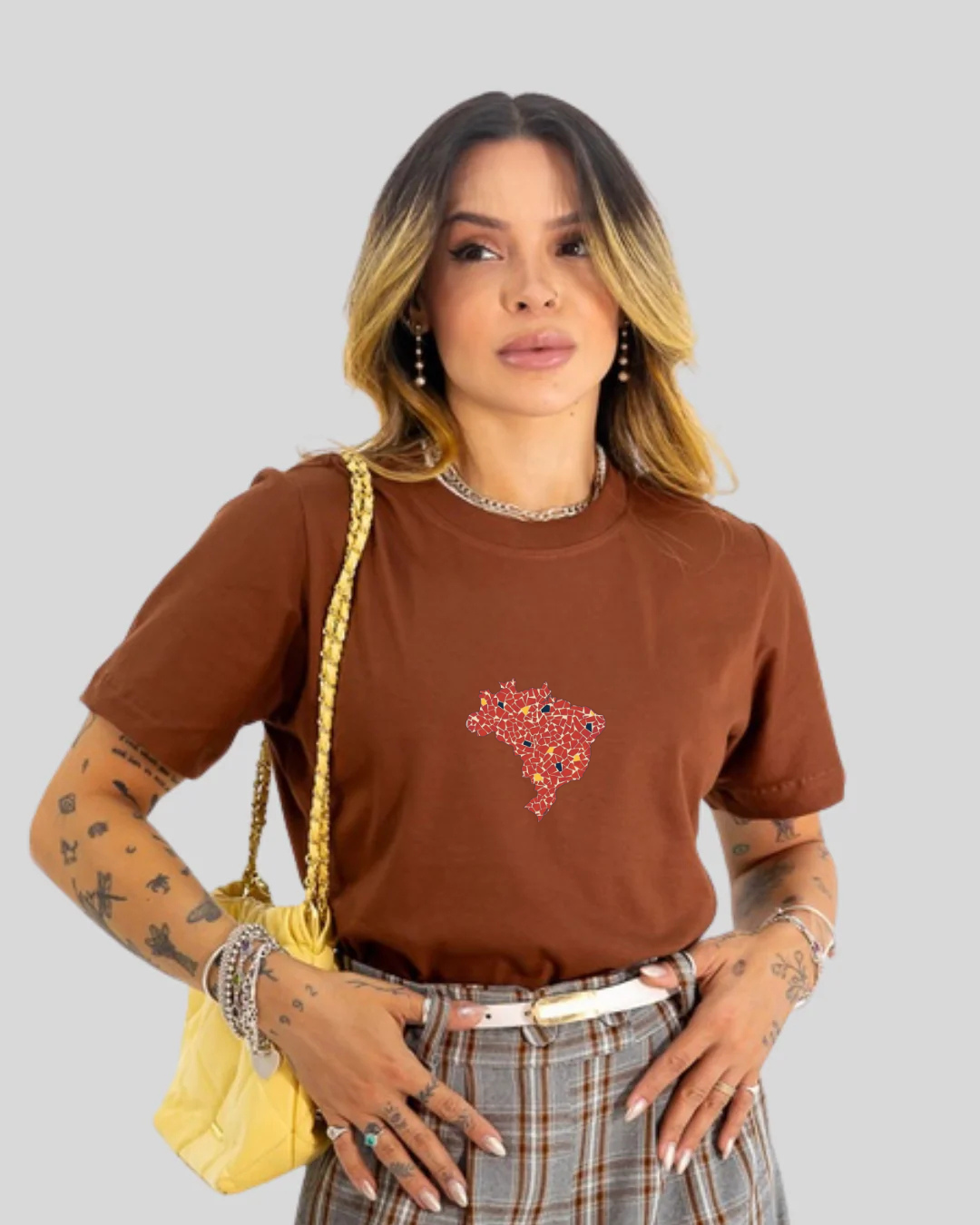 Camiseta Feminina - Caquinhos