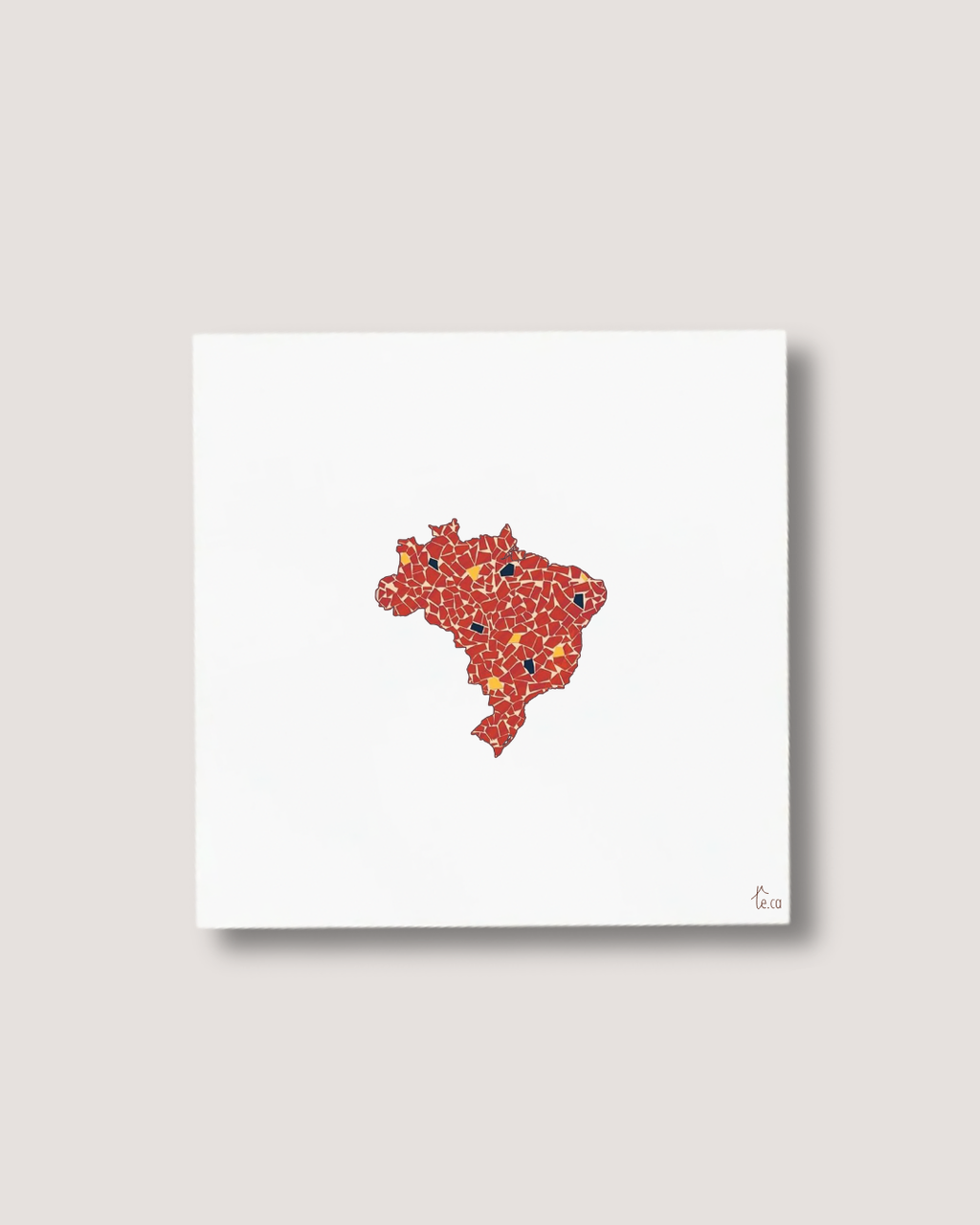 Azulejo Decorativo - Caquinhos