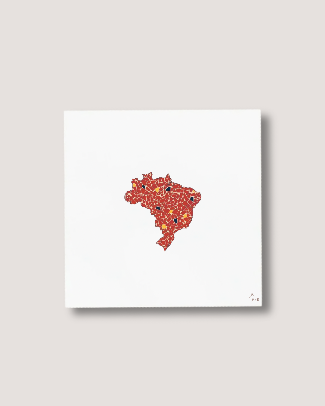 Azulejo Decorativo - Caquinhos