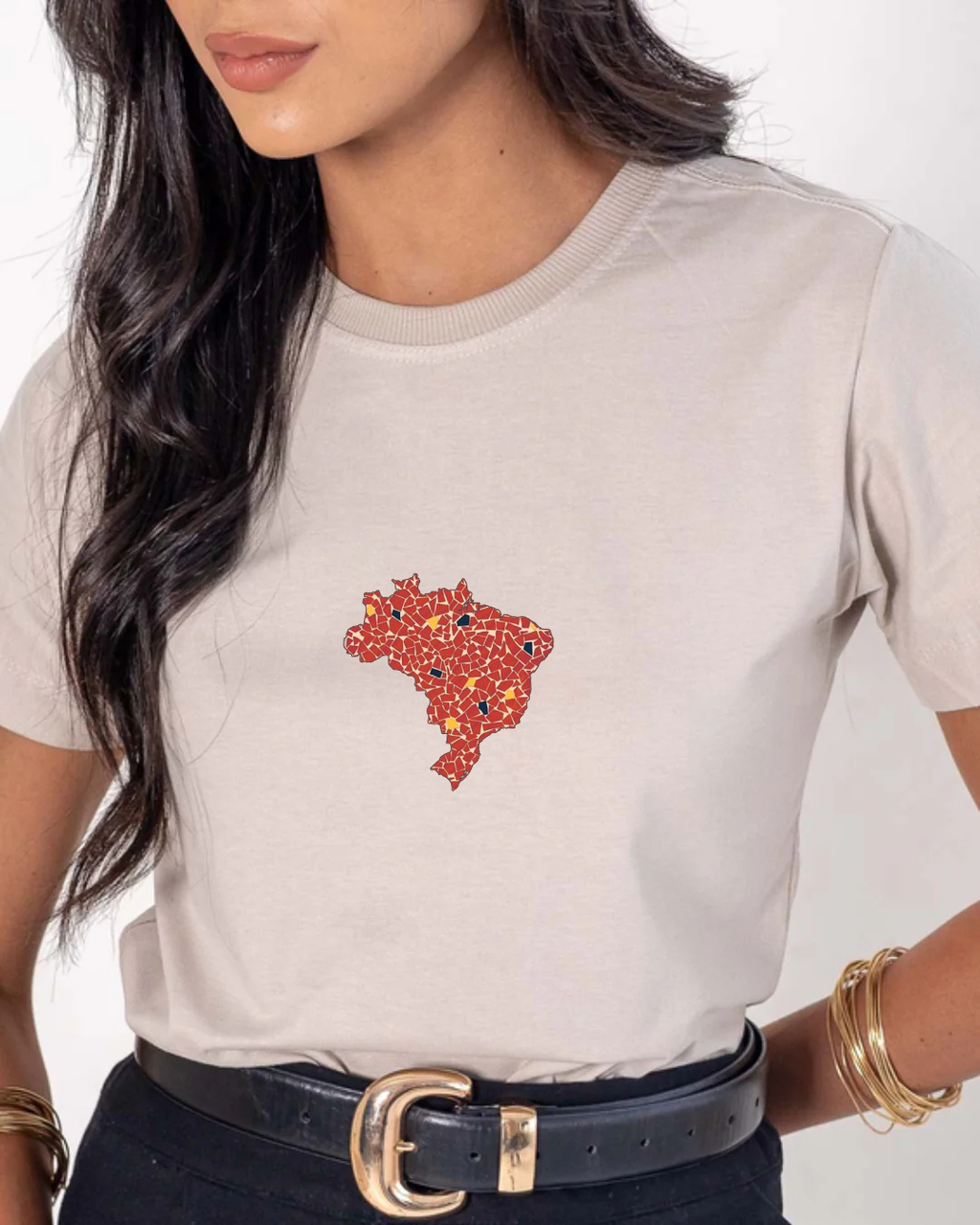 Camiseta Feminina - Caquinhos