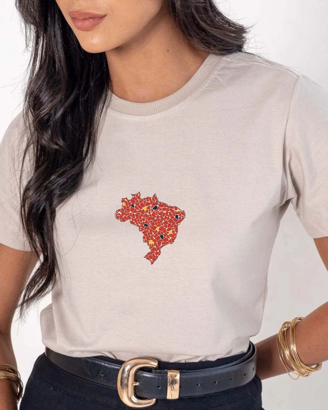 Camiseta Feminina - Caquinhos