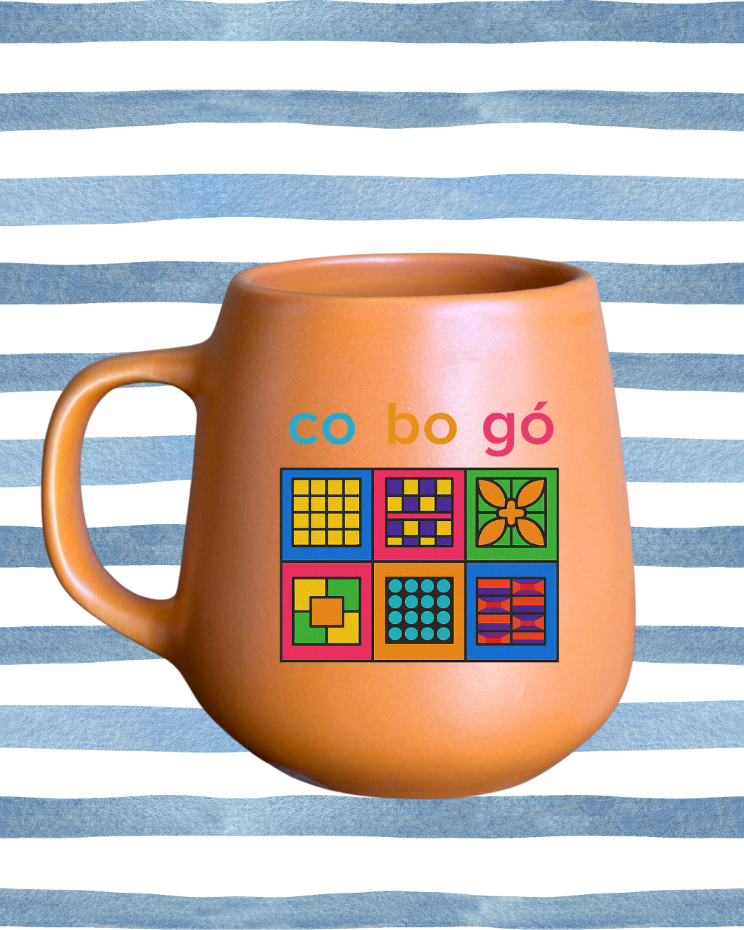 Caneca de porcelana fosca - Cobogó