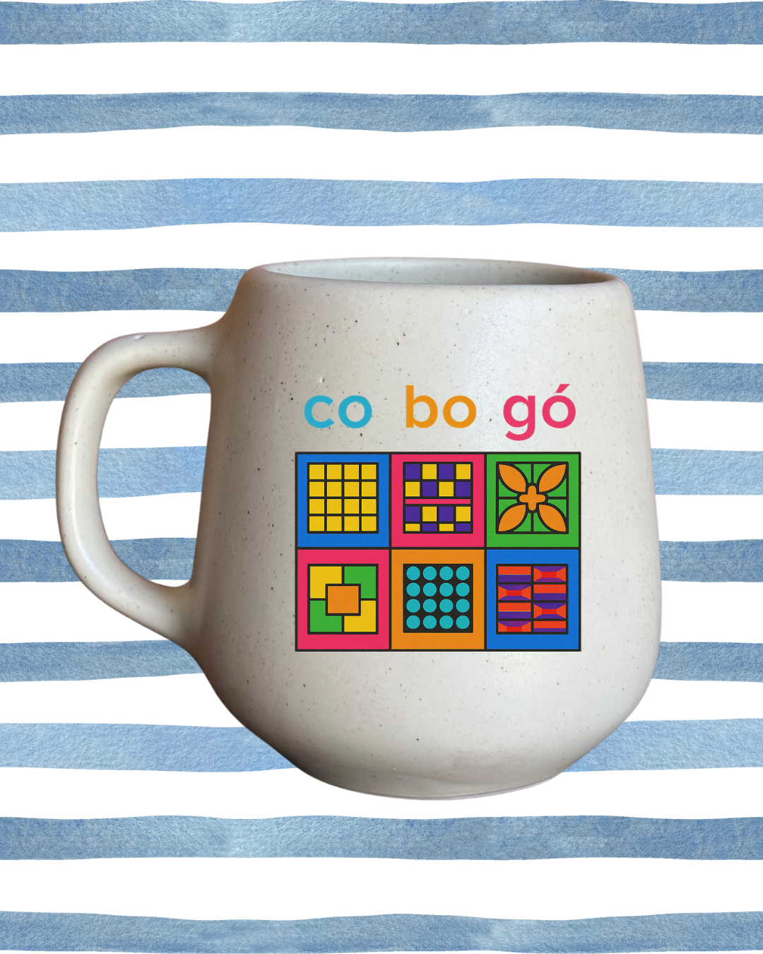Caneca de porcelana fosca - Cobogó