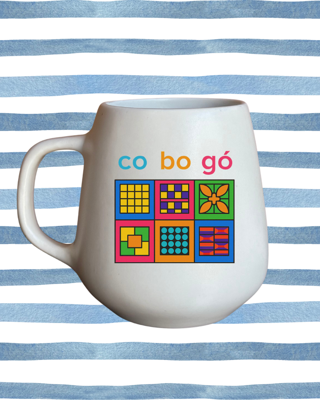 Caneca de porcelana fosca - Cobogó