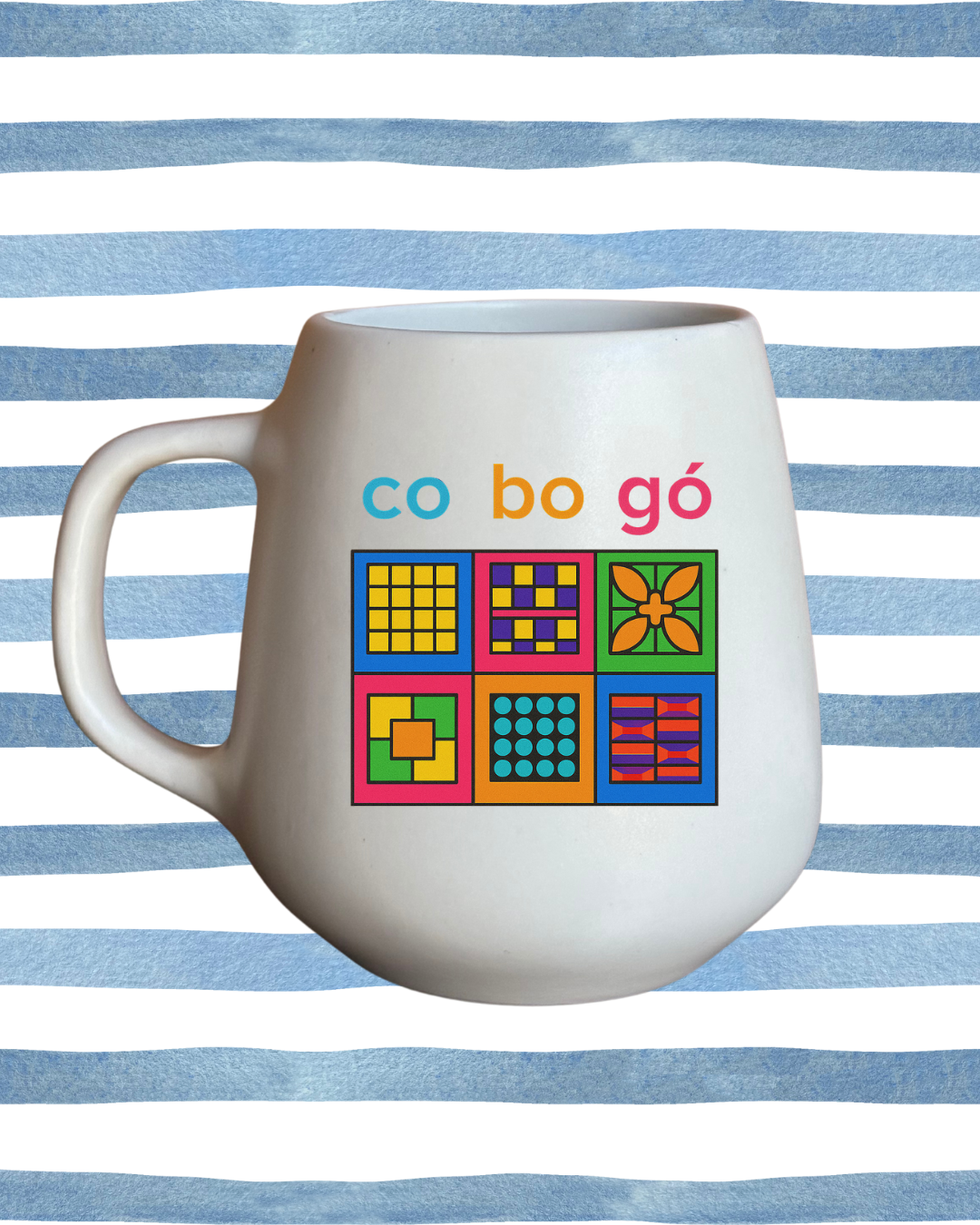 Caneca de porcelana fosca - Cobogó