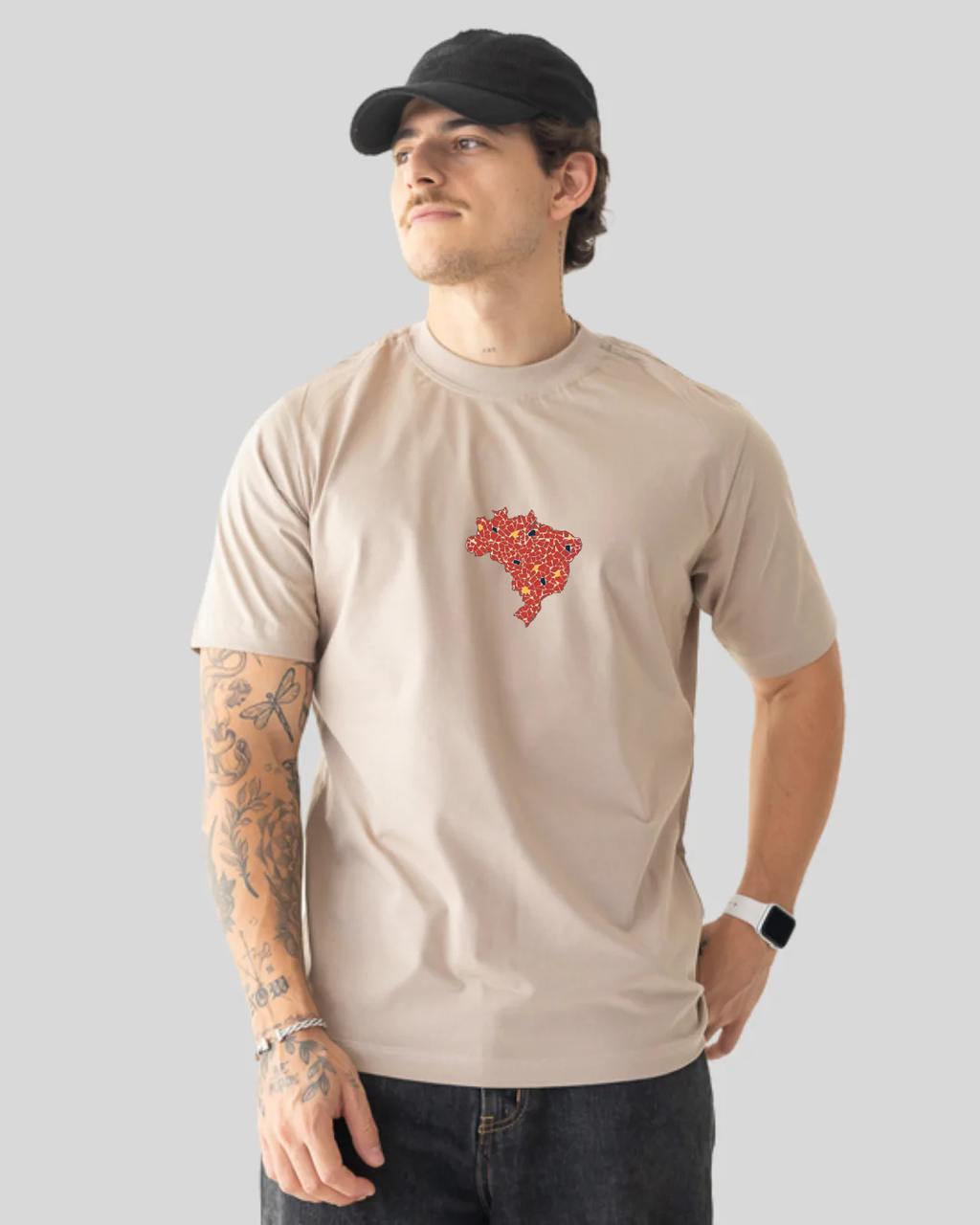 Camiseta Masculina - Caquinhos