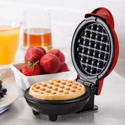 Mini Máquina para fazer Waffle portátil 110v 550w