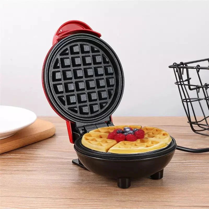 Mini Máquina para fazer Waffle portátil 110v 550w