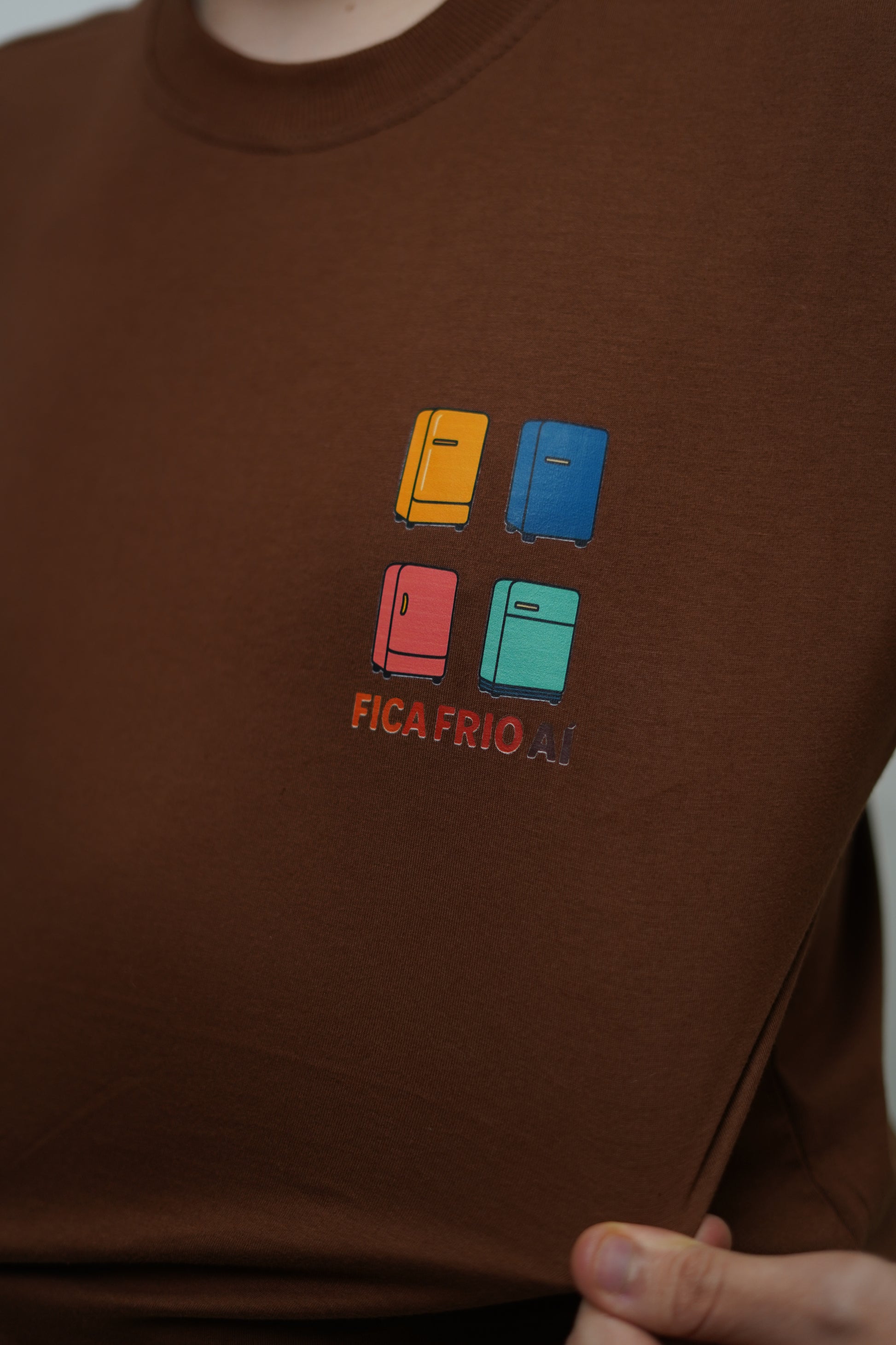 Camiseta Masculina - Fica Frio Aí