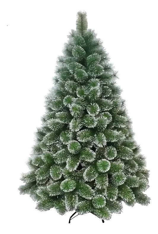 Árvore de Natal Pinheiro com Galhos Verde ou Nevada Luxo - Tamanhos