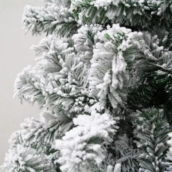 Árvore de Natal com 650 Galhos de Floco de Neve - 1,80 Metros