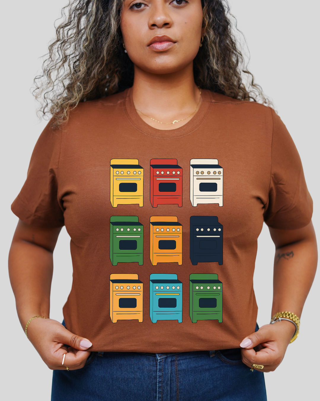 Camiseta Feminina - Fogões