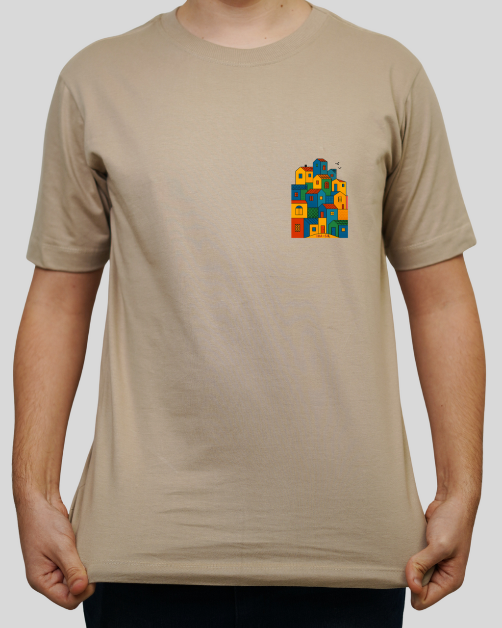 Camiseta Masculina - Casinhas do Brasil