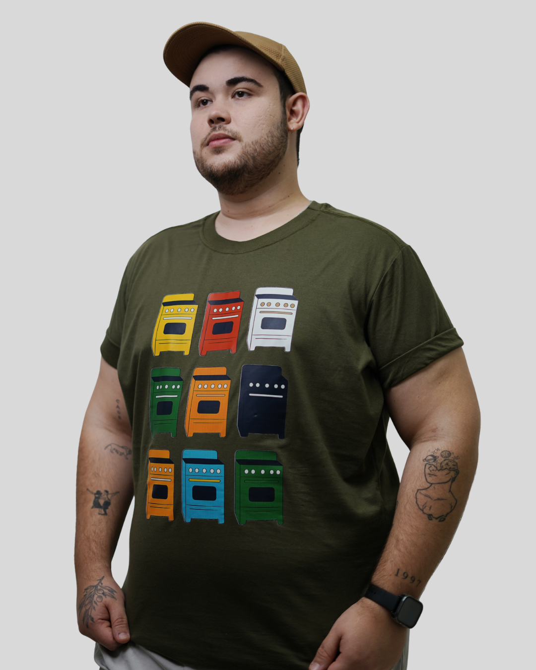 Camiseta Masculina - Fogões