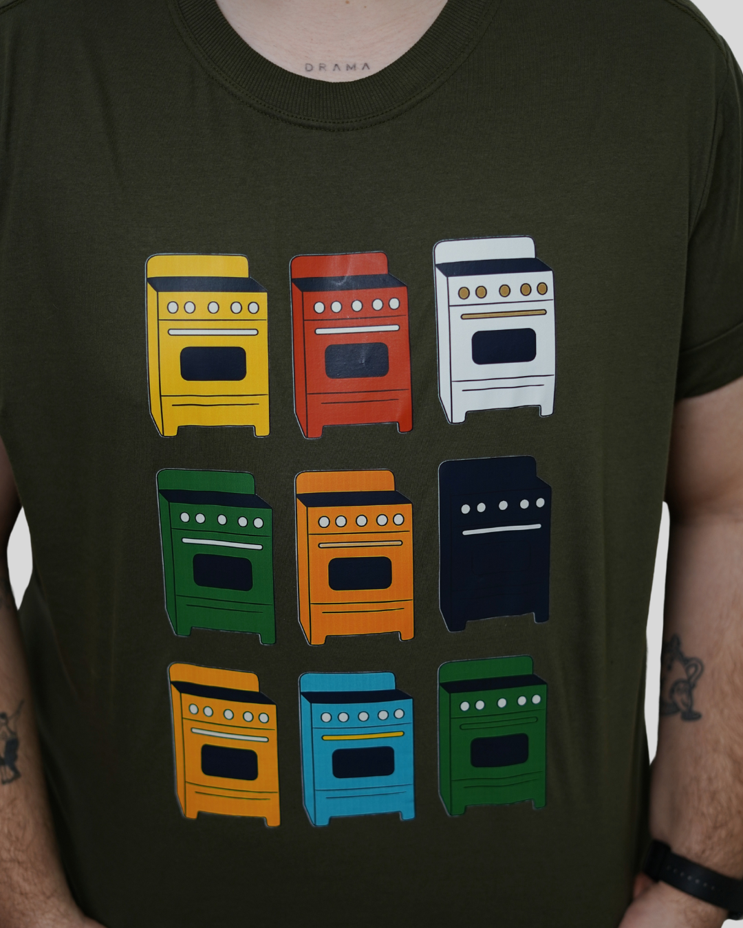 Camiseta Masculina - Fogões