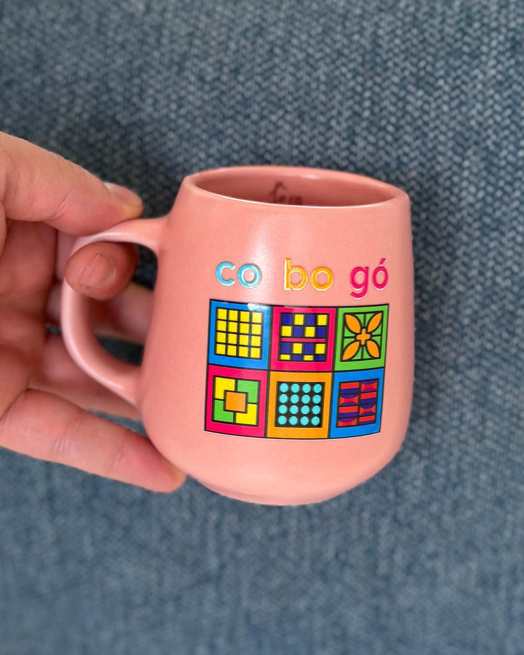 Caneca de porcelana fosca - Cobogó