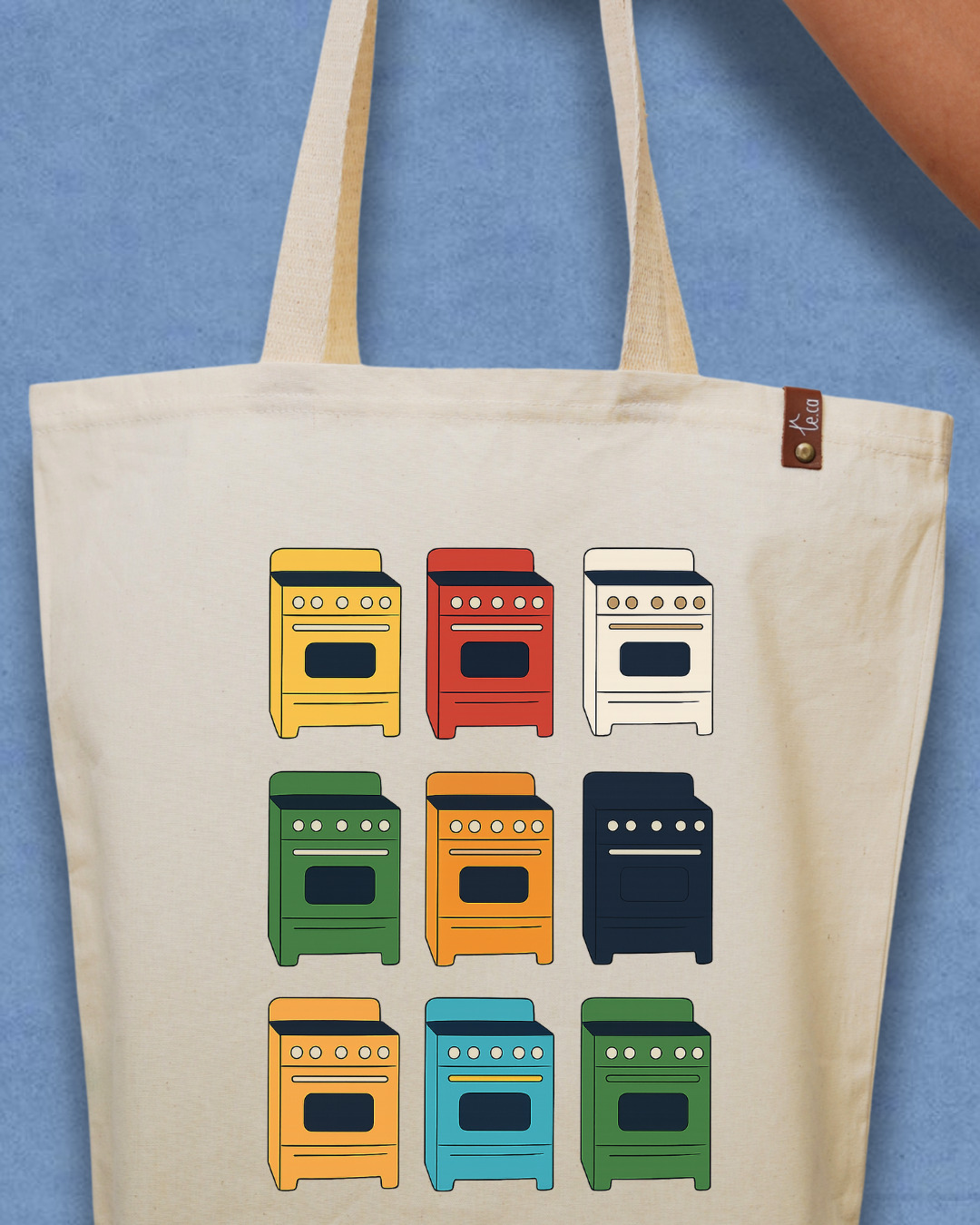 Bolsa teca Ecobag - Fogãozinhos