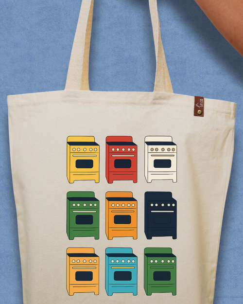Bolsa teca Ecobag - Fogãozinhos