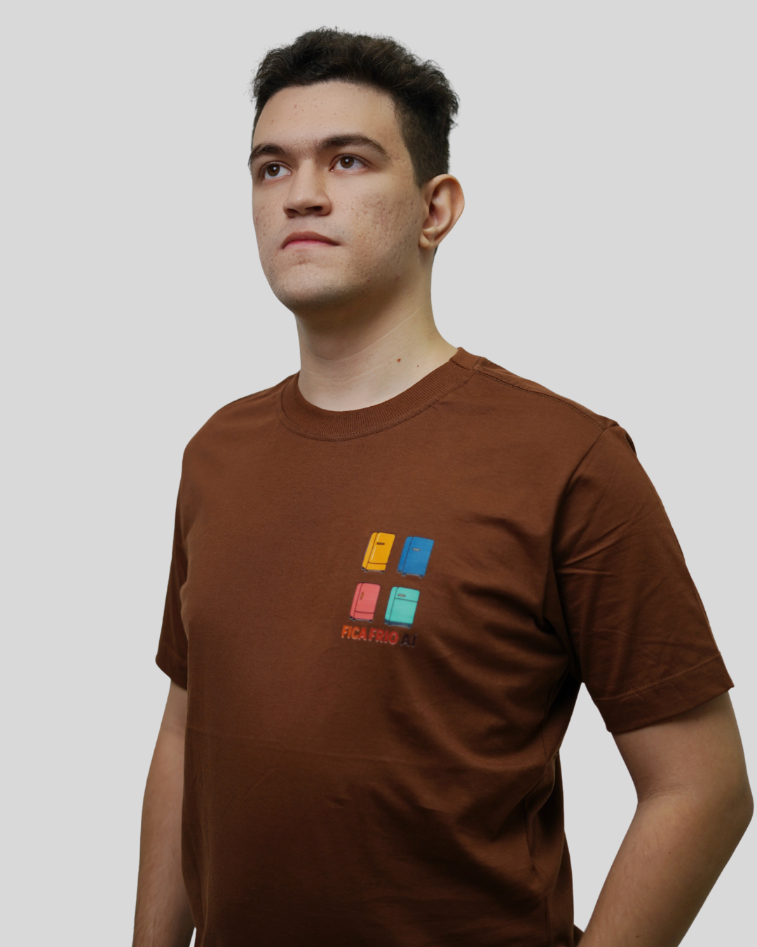 Camiseta Masculina - Fica Frio Aí