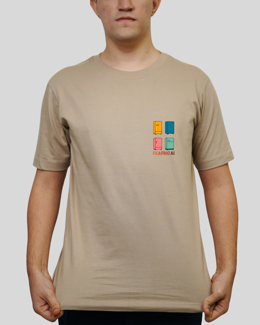 Camiseta Masculina - Fica Frio Aí