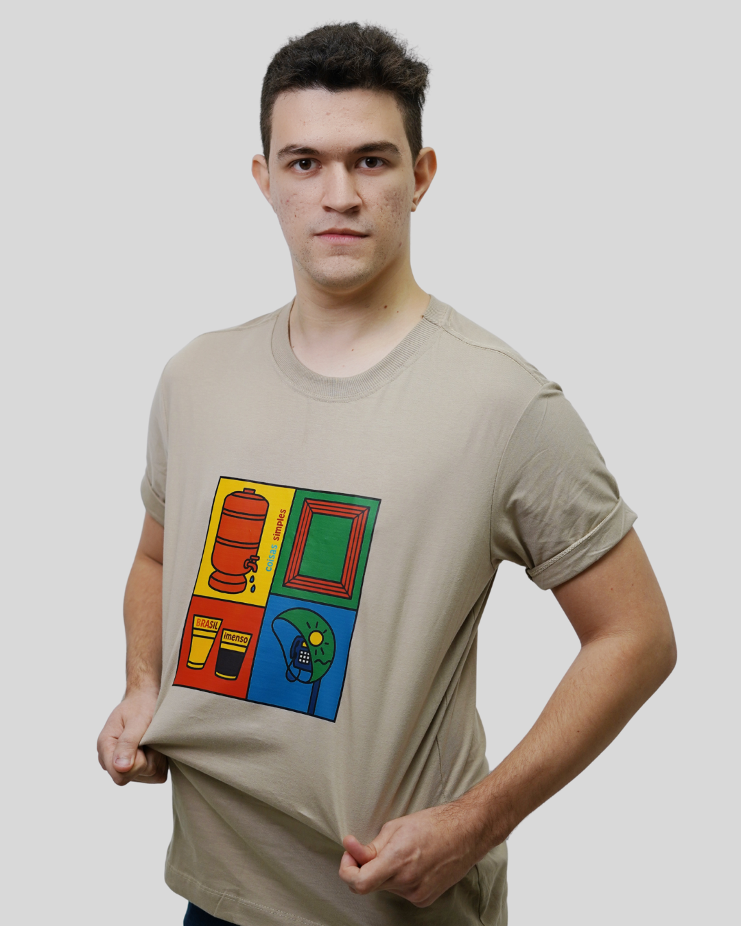 Camiseta Masculina - Brasil Imenso