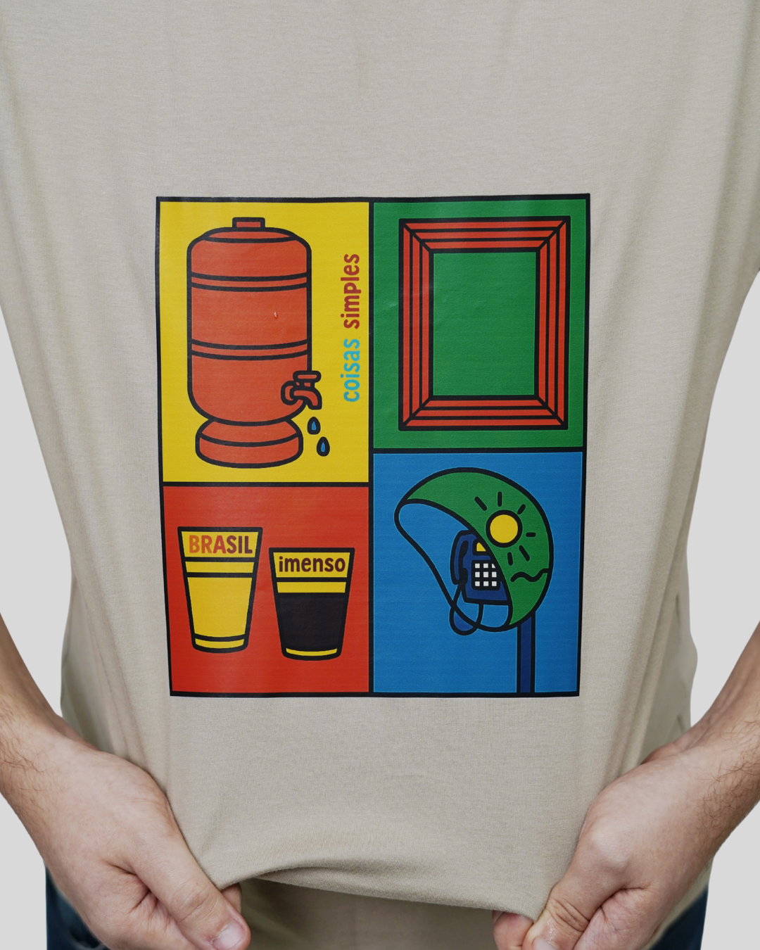 Camiseta Masculina - Brasil Imenso