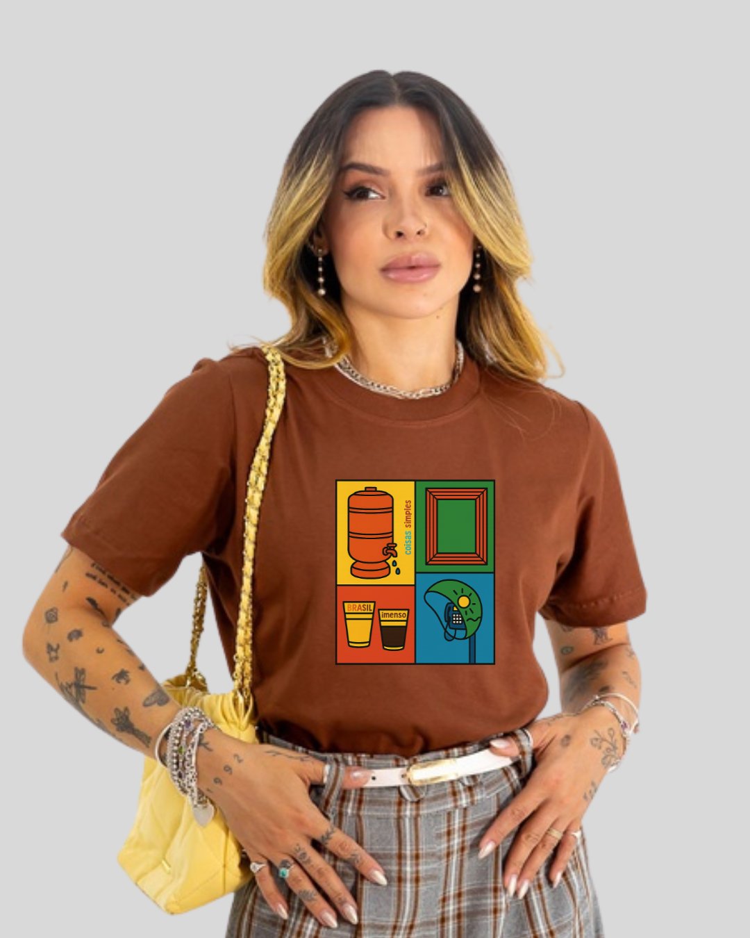 Camiseta Feminina - Brasil Imenso