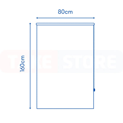 Persiana com Tela Solar 3% Bloqueia Raios Uv Atlas Cinza - 80x160cm