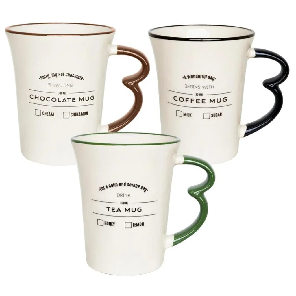 Caneca em Cerâmica Easy 330ml Oxford Coffee