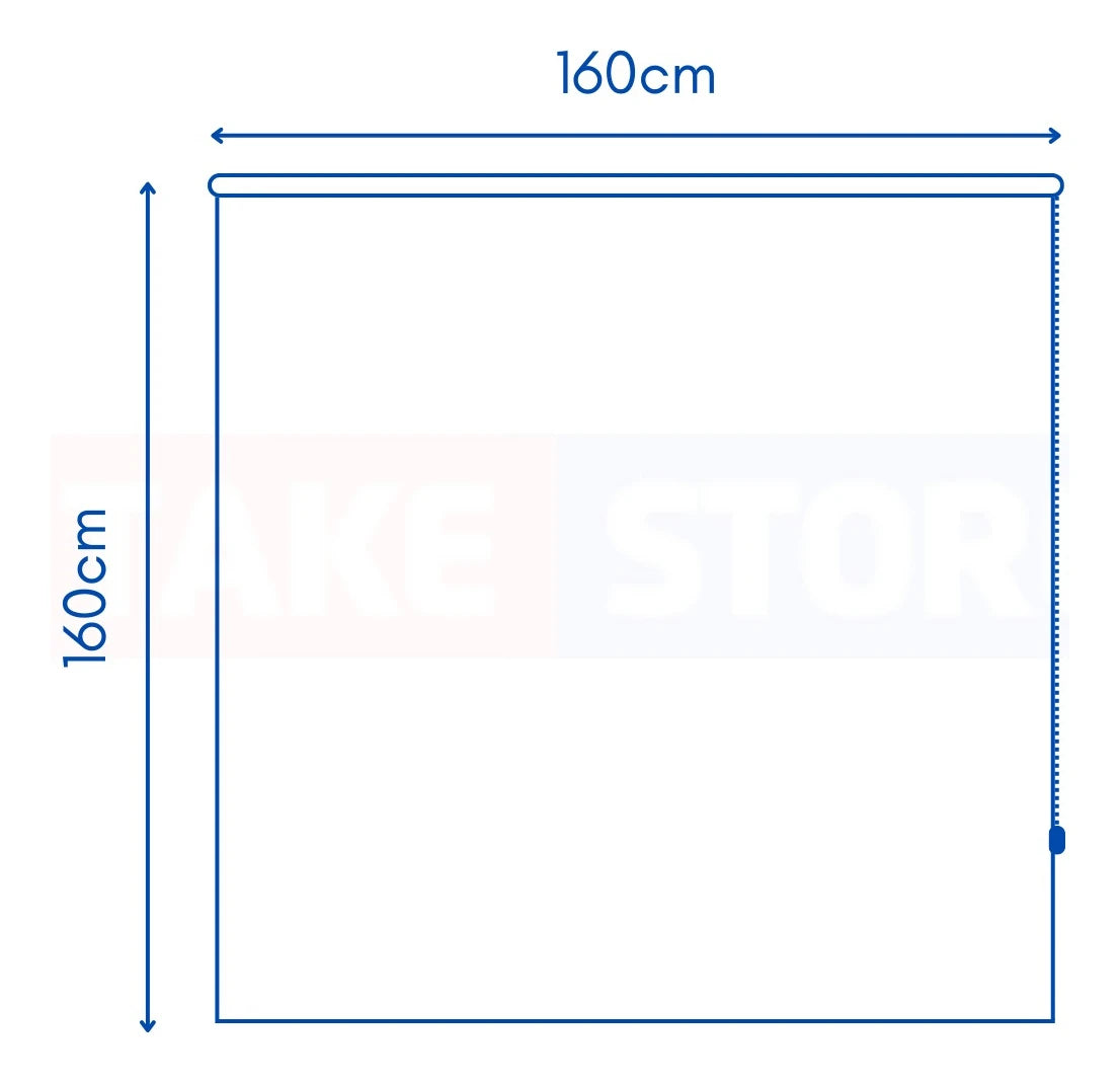 Persiana com tela Solar 3% Bloqueia Raios Uv Atlas Primafer Cinza - 160x160cm