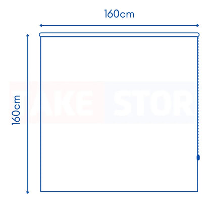 Persiana com tela Solar 3% Bloqueia Raios Uv Atlas Primafer Cinza - 160x160cm