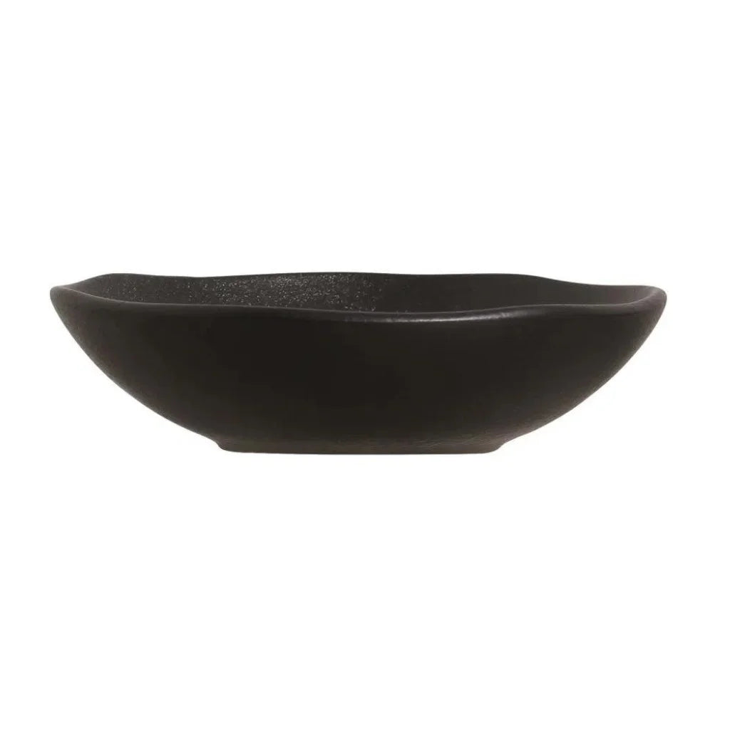 Conjunto 2 peças - Bowl em Cerâmica Preto Matte 360ml Porto Brasil