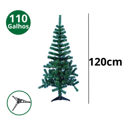 Arvore Natal Grande Pinheiro - 90cm, 120cm, 150cm ou 180cm